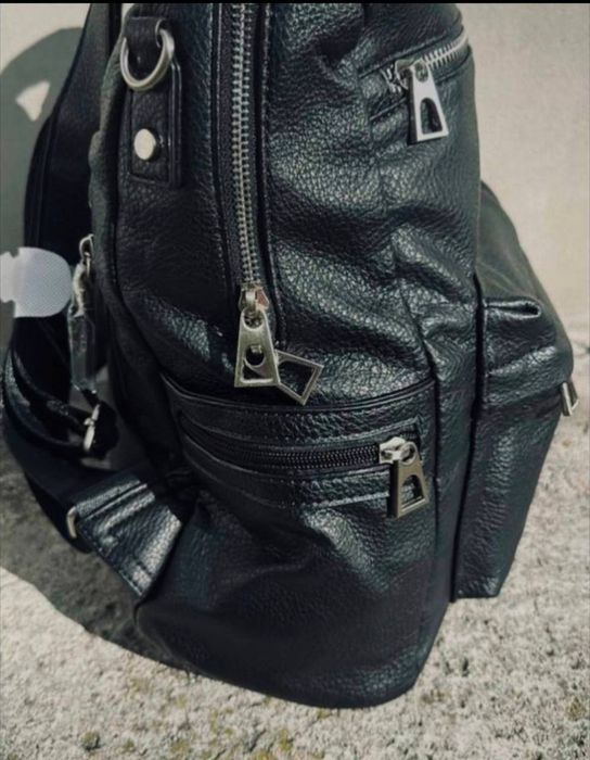 Plecak skórzany damski