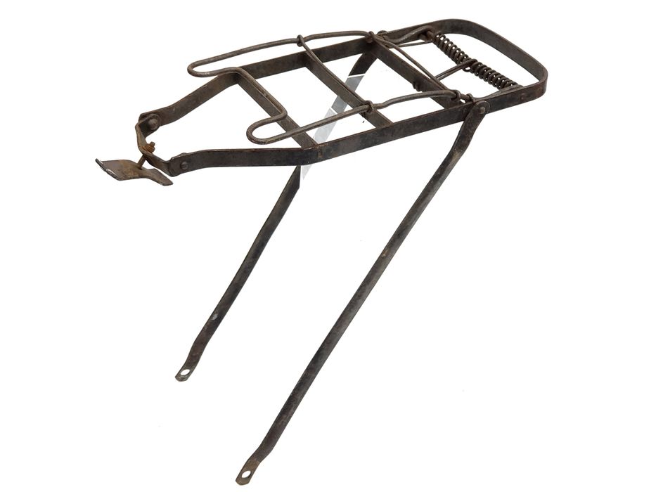 Bagażnik czarny ZZR Romet Łucznik Mesko 28 cali PRL