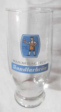 Пивной стакан бокал Kulmbacher Sandlerbrau 0.2l.