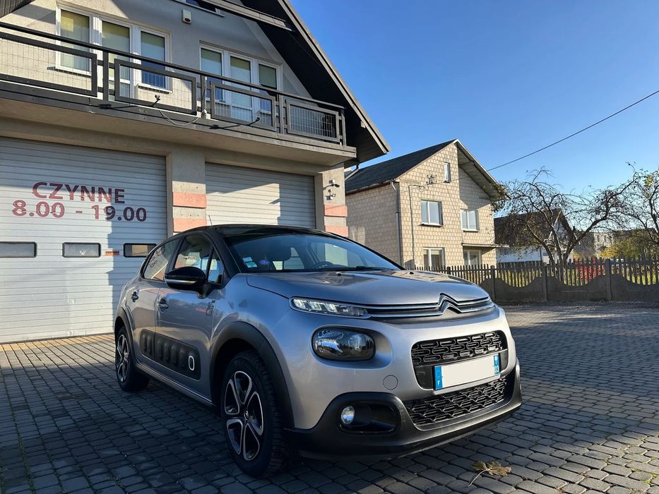 Citroën C3 2018 Benzyna Nawigacja Climatronic Minimalny przebieg 50 tyś km