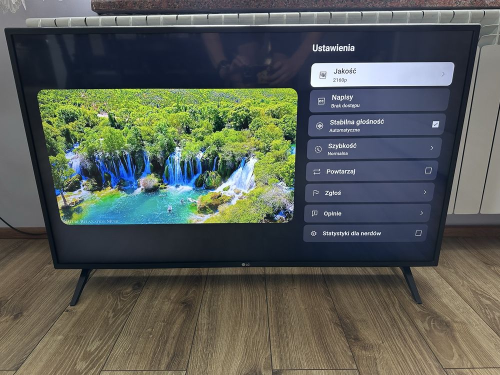 Telewizor LG 43 cale 4K UHD smart tv DVB-T2 HEVC