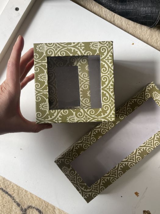 Лот 3 шт 100 грУпаковочные, подарочные коробки с картона