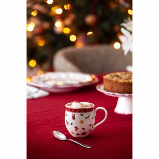 Новорічна чашка з порцеляни