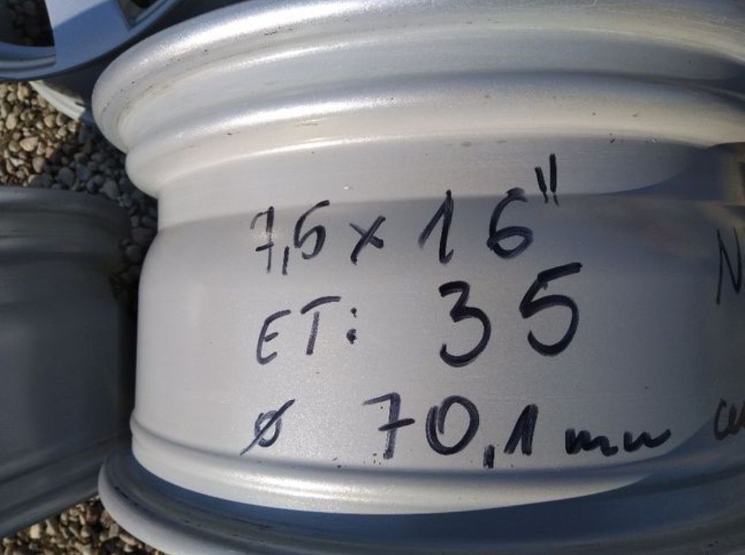 Alufelgi 16" 5x112 VW Skoda Seat Audi