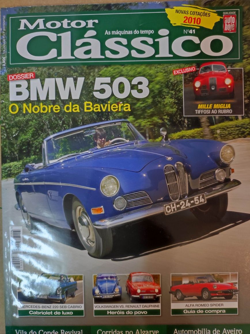 Revista Motor Clássico, carros antigos