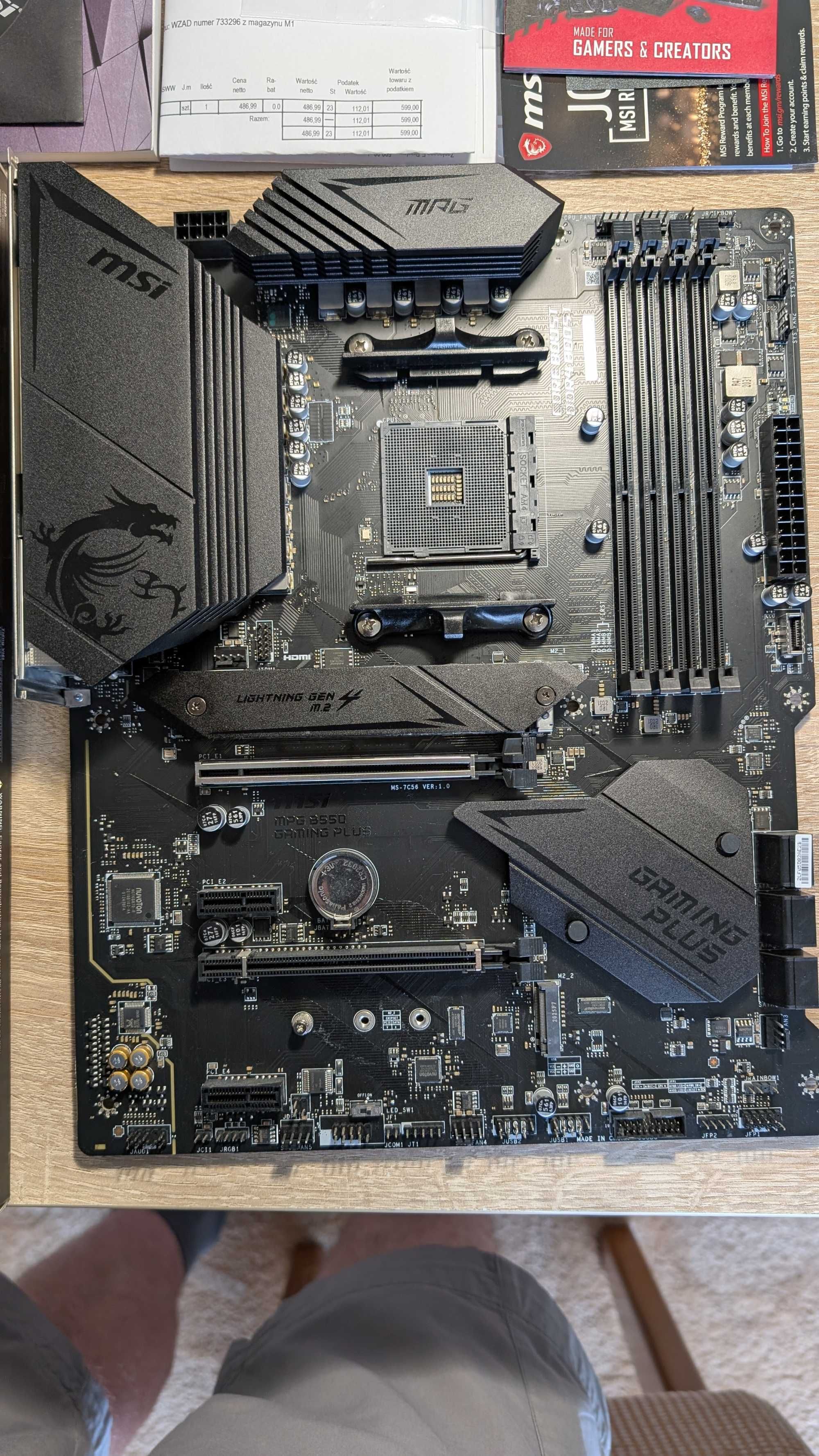 Płyta Główna MSI MPG B550 Gaming Plus (AMD AM4)
