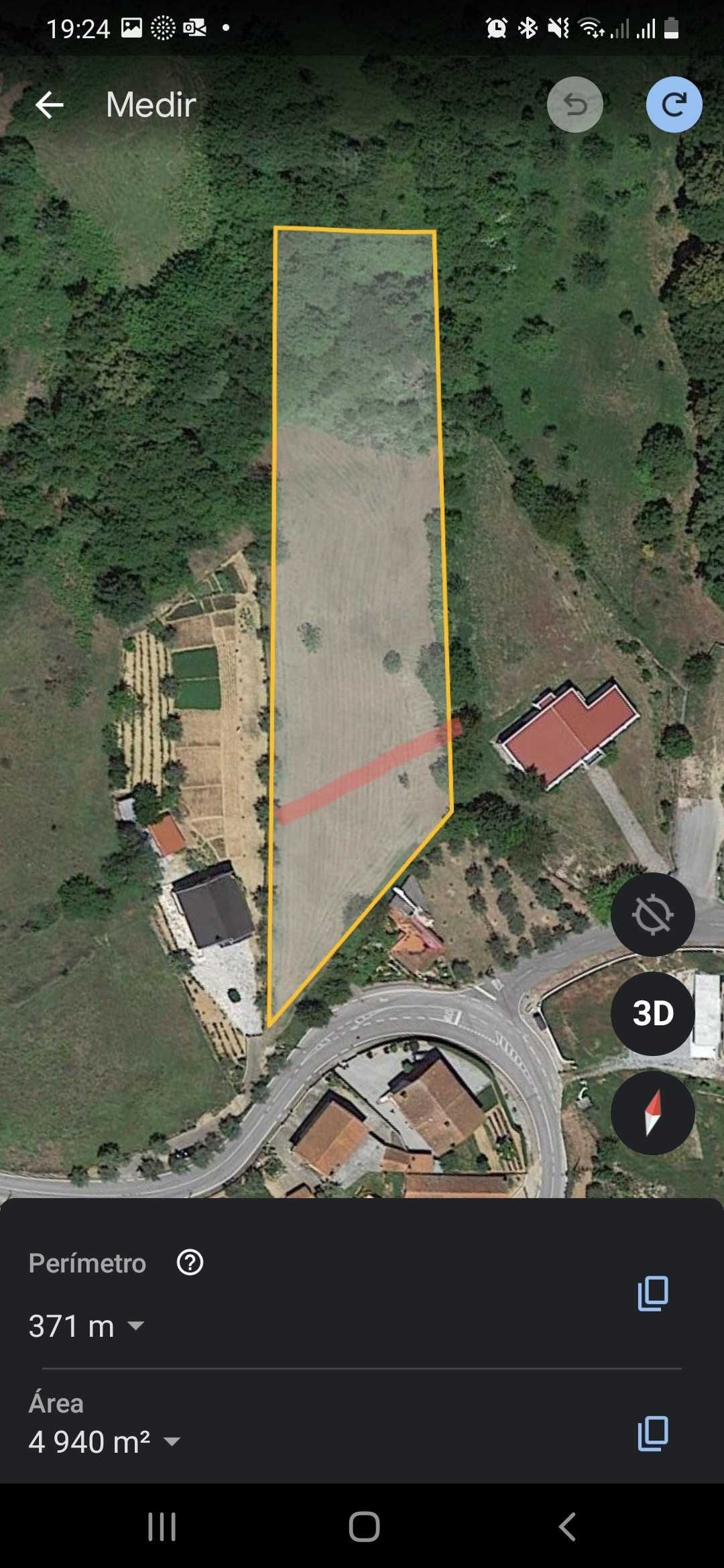 TERRENO À VENDA EM CAVERNÃES