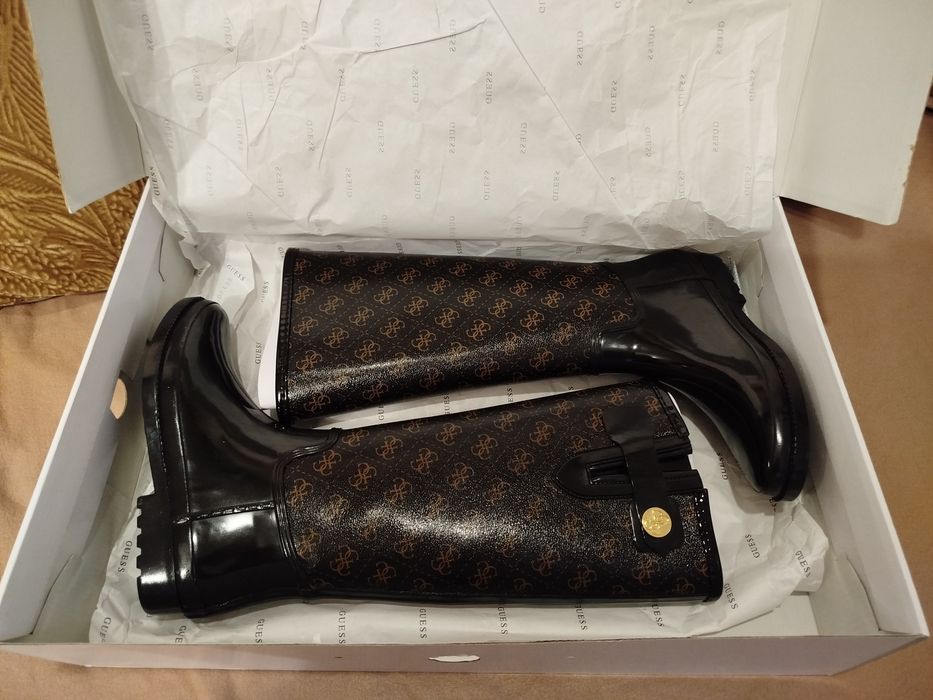 Гумові чоботи (резиновые сапоги) GUESS оригінал, 36 37 розмір