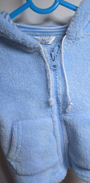 Ciepła bluza 68 miś