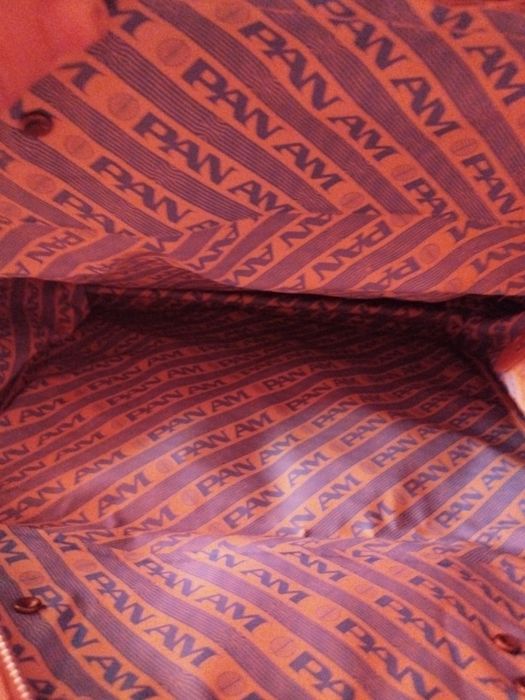 Vintage Pan Am torba podróżna