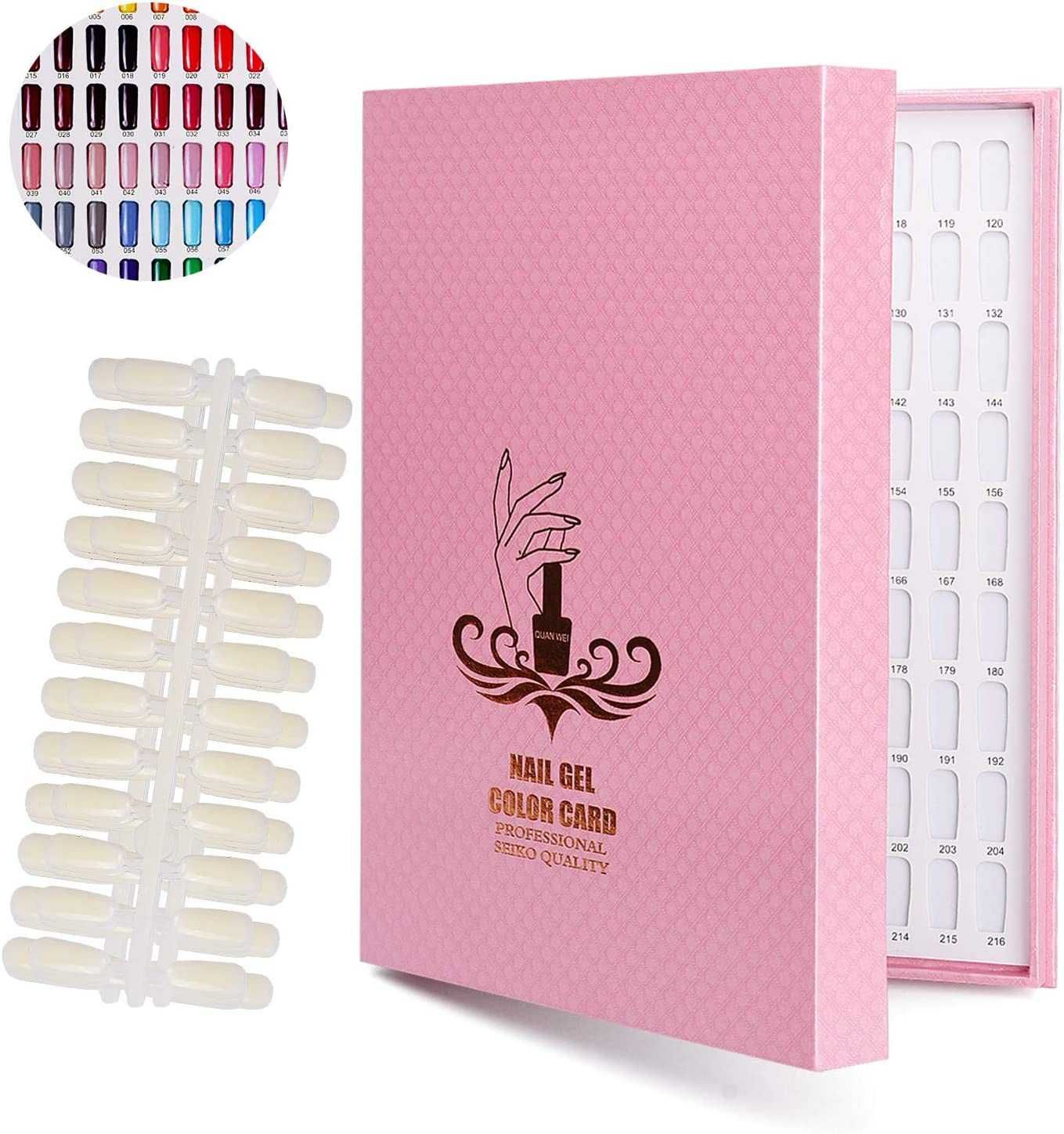 Livro Expositor para 216 Cores - Verniz Gel  - Manicure - Unhas