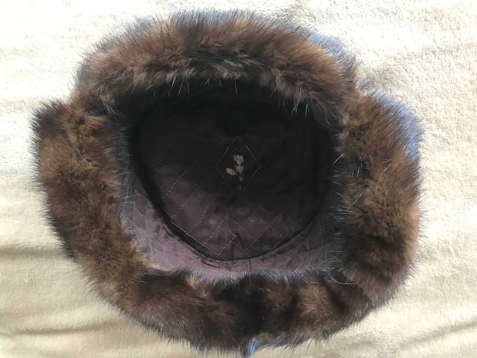 Винтажная шапка Норка-Каракуль комбинированая, практически новая.
