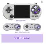 Mini konsola do gier dla dzieci SF2000 RETRO 6000 GIER +2 pady SFC GBA