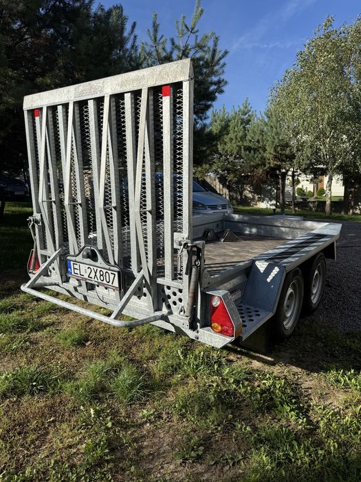 Przyczepka pod minikoparkę Brenderup MT3080 Dmc 2700kg Fv23%