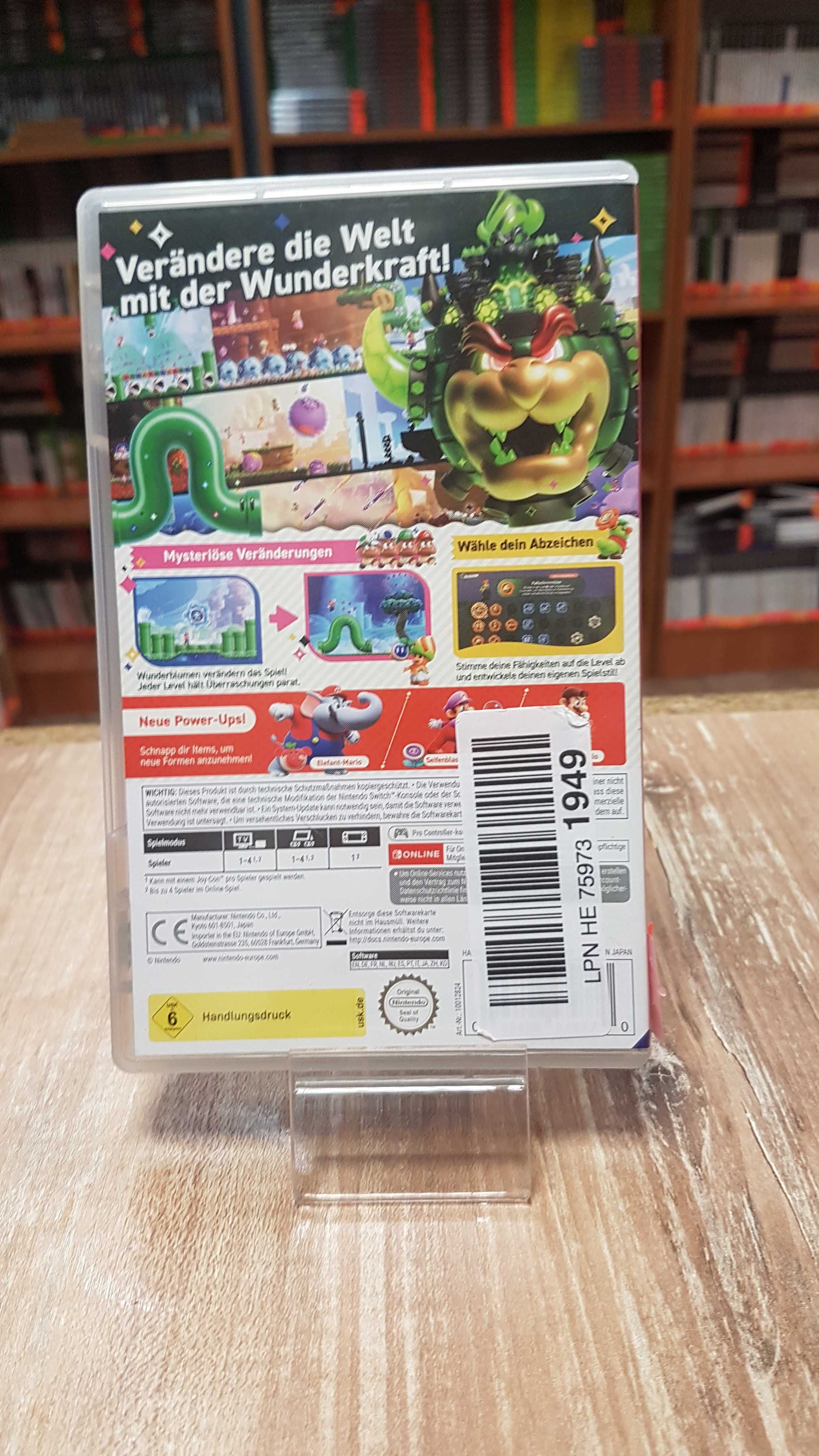 Super Mario Bros. Wonder Switch Sklep Wysyłka Wymiana