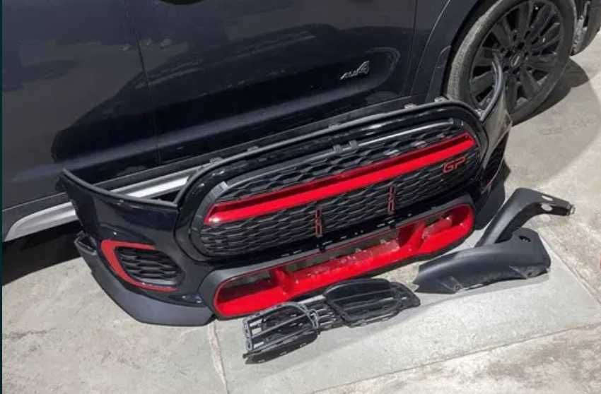Накладка бампера Mini Cooper F56 JCW GP3 передня губа