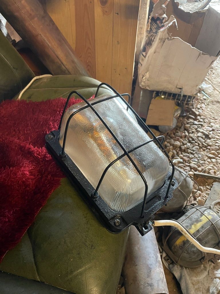 Retro lampa kanałowa lata 70
