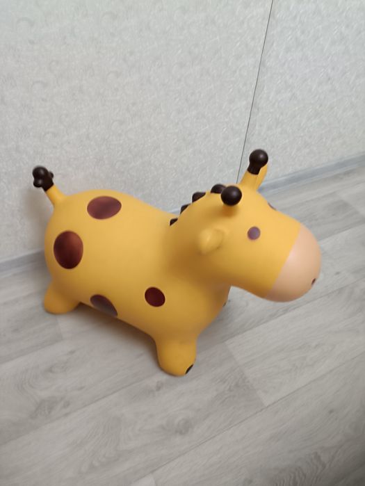 Стрибунець надувний MaxxPro kids жираф попрыгун