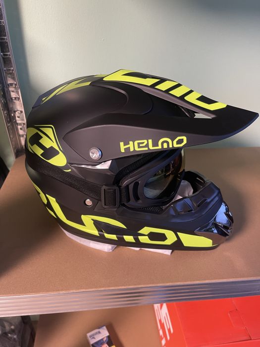 Kask cross na enduro, quad ,hulajnoga,bmx,rower