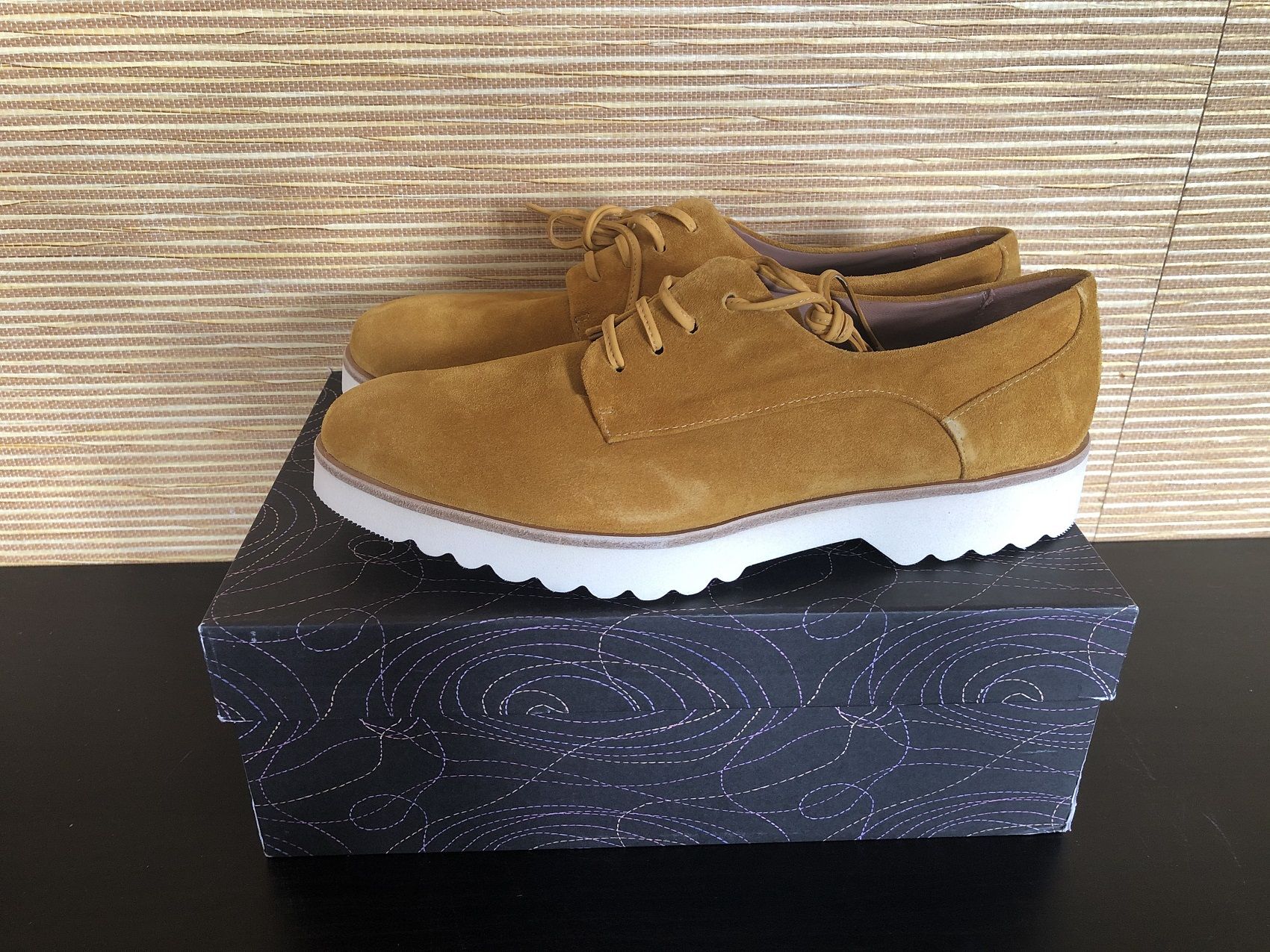 Buty Homers Crosta Mineral Półbuty sznurowane r.41 26cm Nowe Skóra