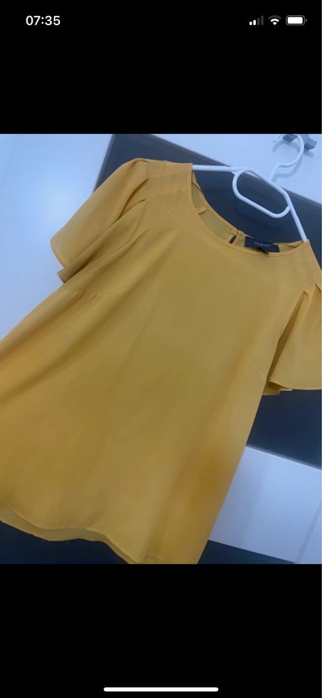 Żółta koszula Primark rozmiar S/M