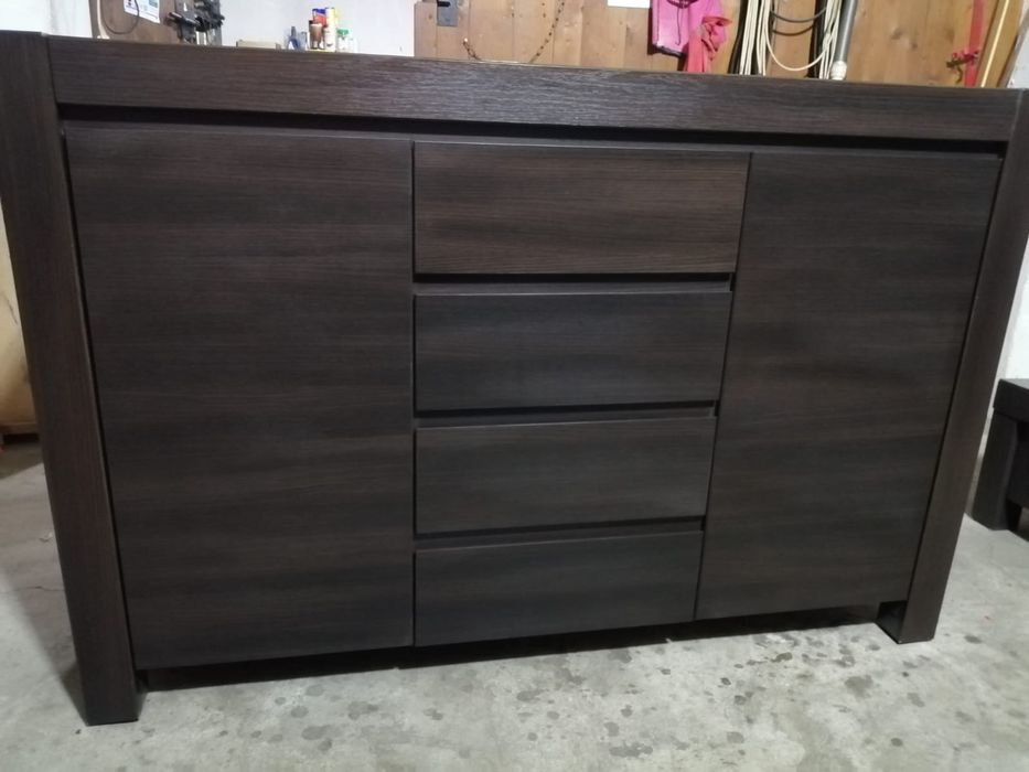 Komoda wenge BlackRedWhite
