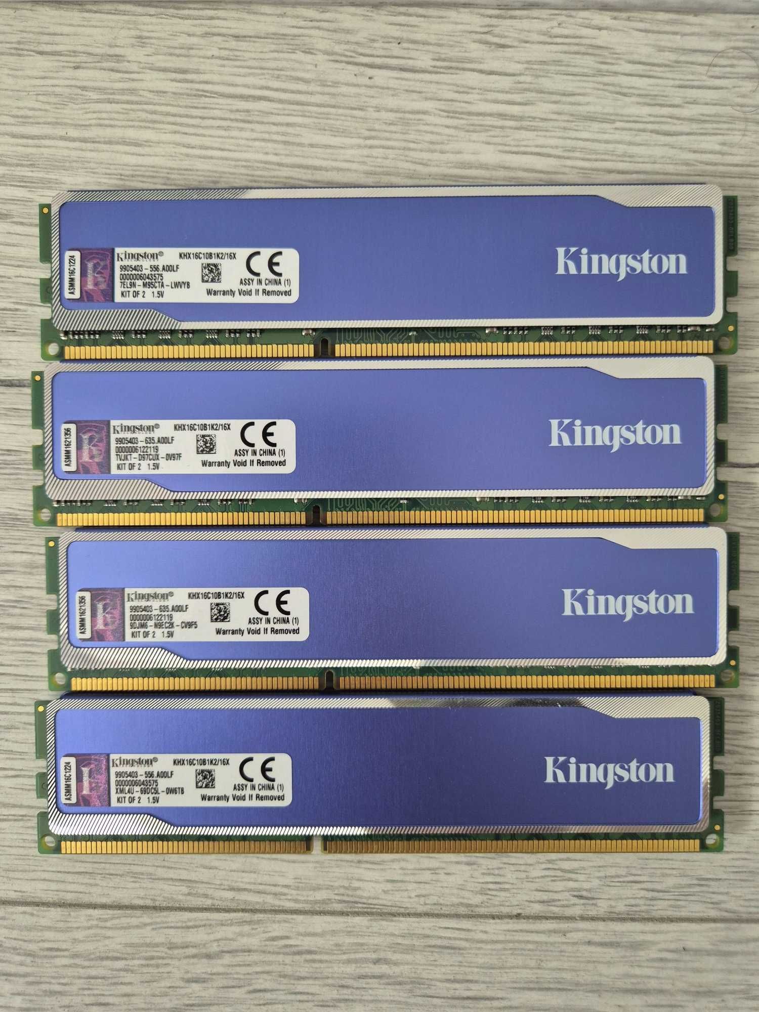 пам'ять DDR3 16GB (2x8) 1600MHz Kingston HyperX Blu. Trade-IN