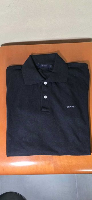 Polo Homem gant Preto