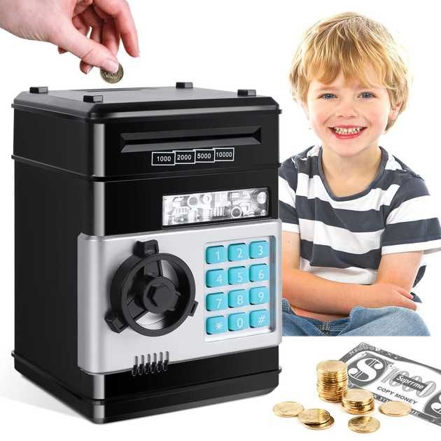 Электронная копилка Number Bank, сейф c кодовым замком