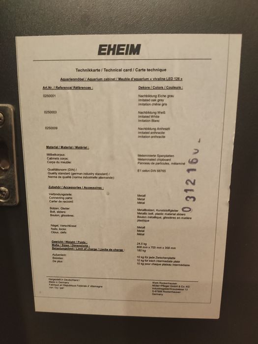 Vendo Aquário Eheim Vivaline 126L +Filtro Eheim+ extras em bom estado