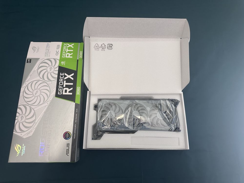 Asus Rtx 3080 Oc 10gb White Edition Nova