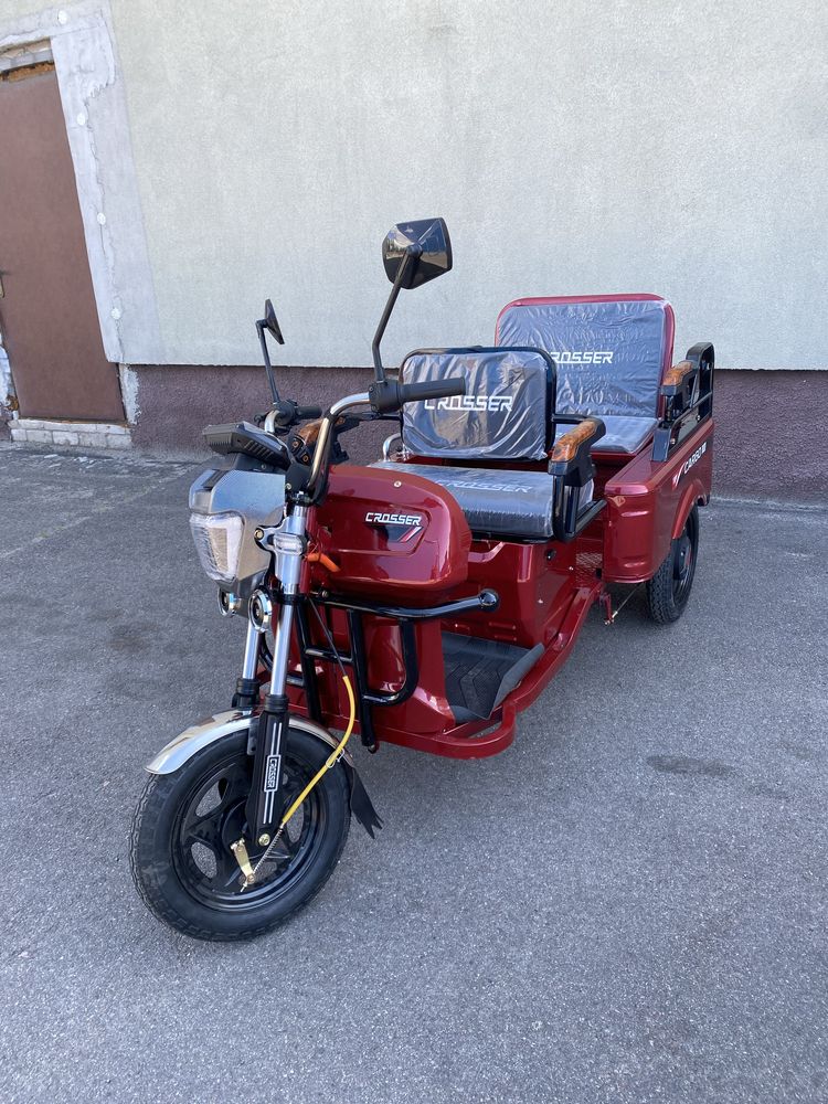 Новинка!!!Трицикл електричний грузовий СROSSER Cargo10 800w