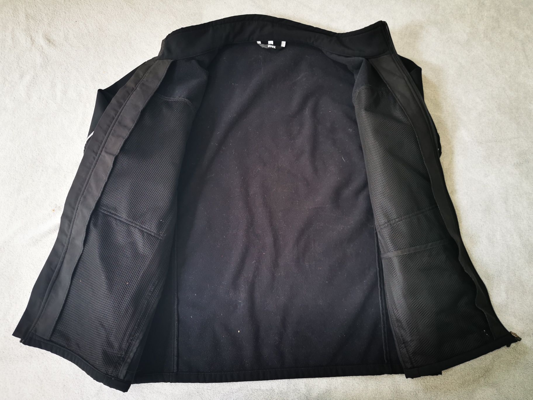 Bluza kurtka softshell Uvex w rozmiarze XXL.