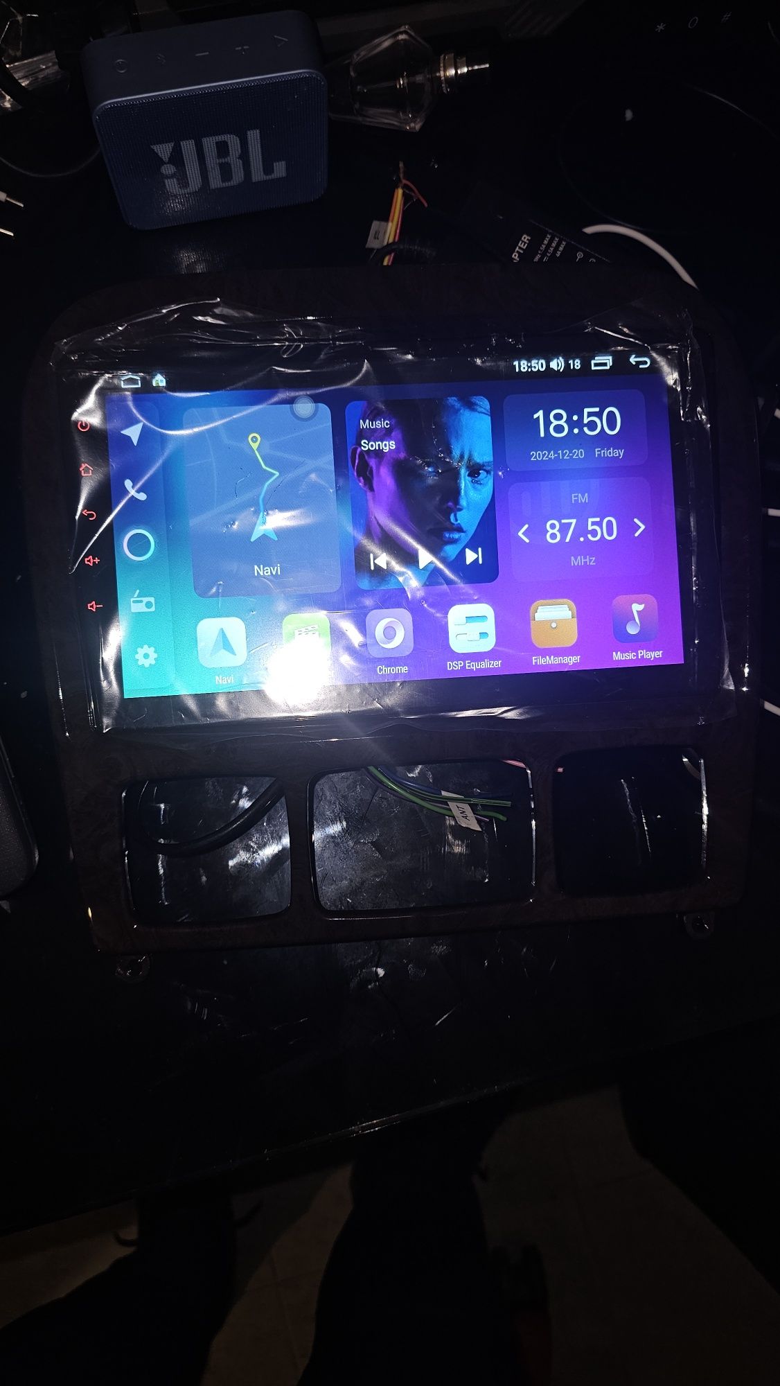 Carplay android mercedes s class w220 de 1998 a 2005