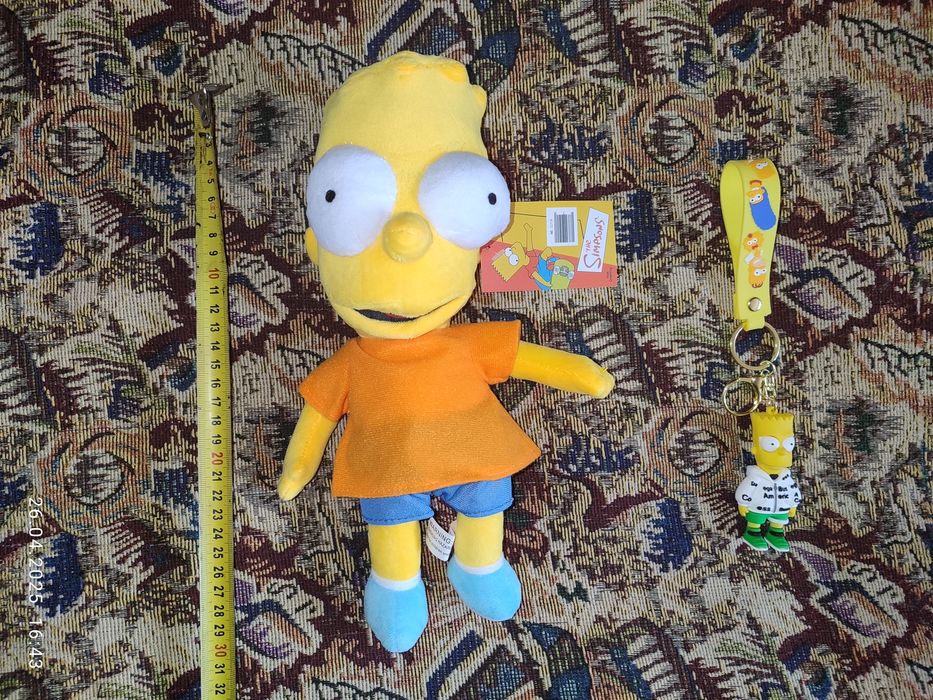 Барт Симпсон 30 см Гомер Гомер simpsons Симпсоны Сімпсони fox