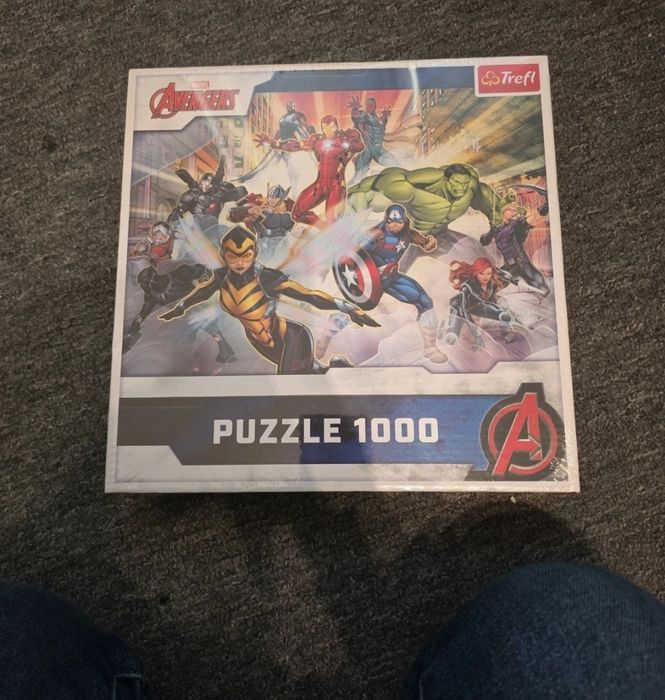 Puzzle avengers trefl 1000 elementów nowe