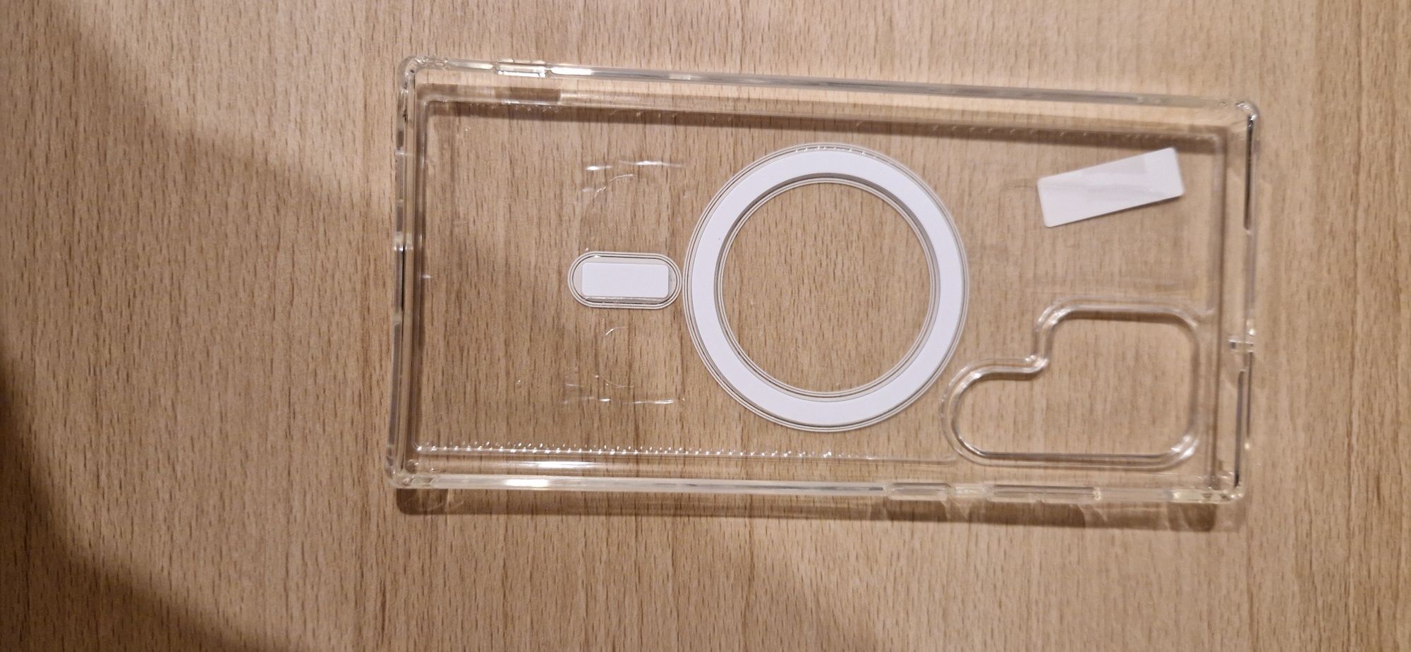 NOWE Etui Magnetyczne MagSafe Clear do Samsung Galaxy S22 Ultra