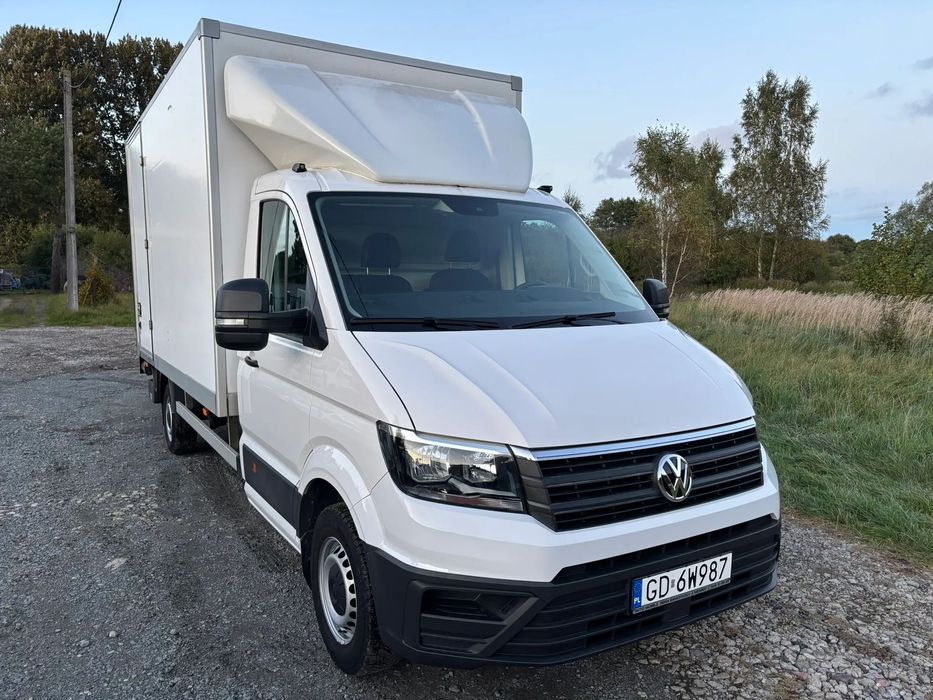 Volkswagen CRAFTER Niski Przebieg Klima  VW Crafter Kontener Winda DHOLLANDIA Klima