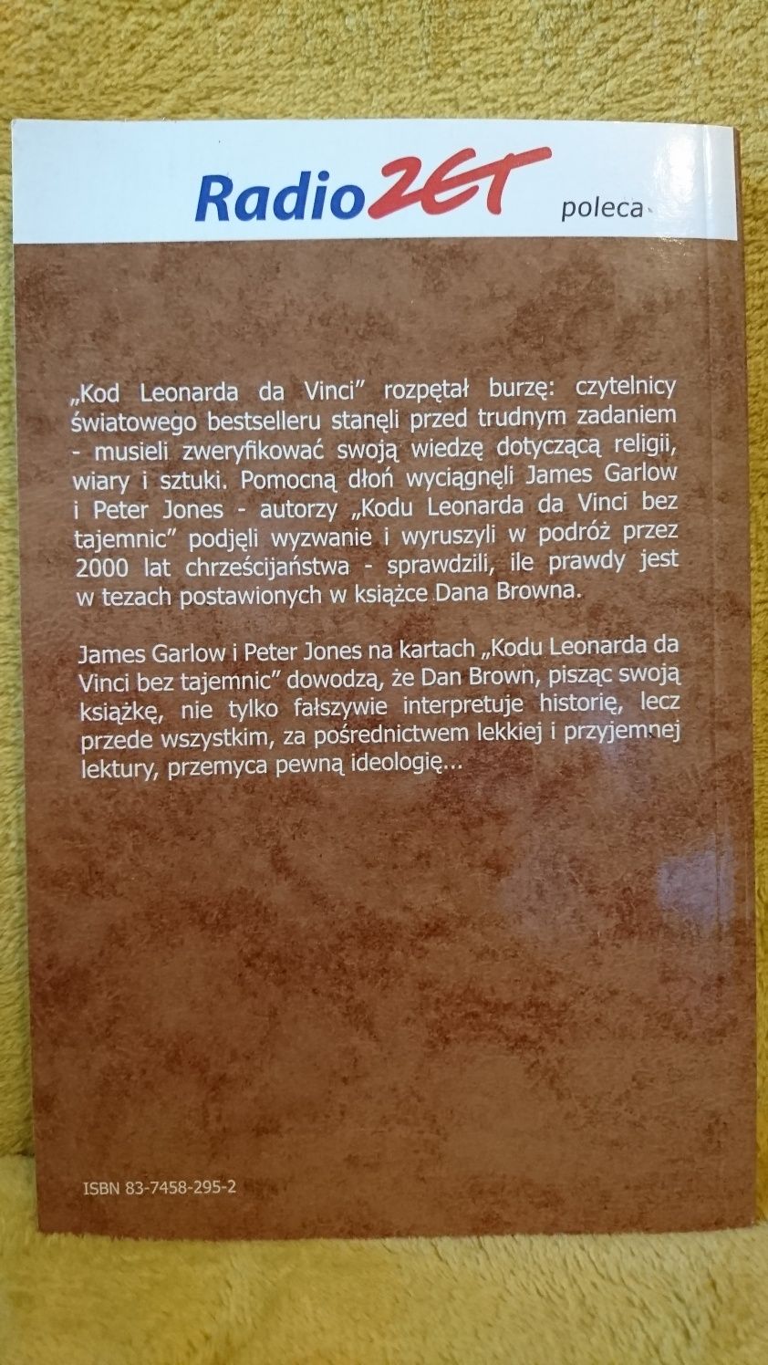 Kolekcja Bez Tajemnic - Kod Leonarda da Vinci.
