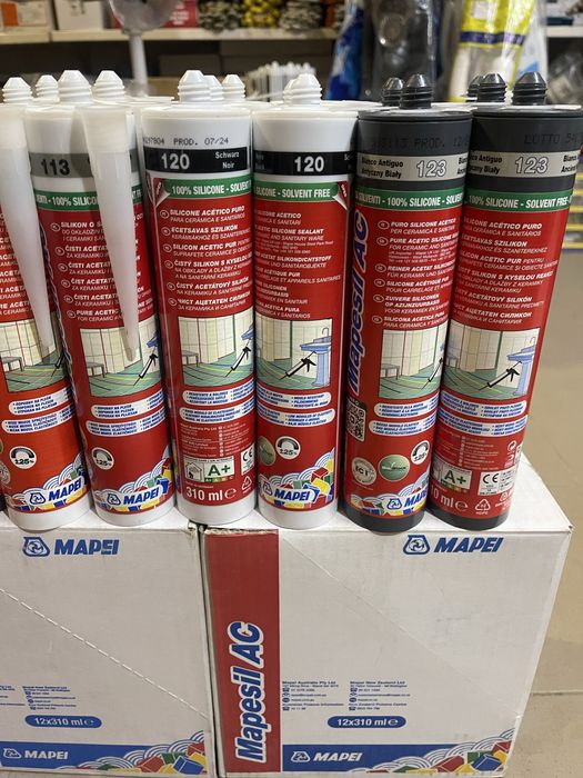 Силікон Mapesil AC ,Мапей, Mapei