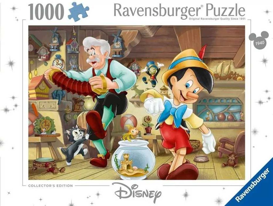 Puzzle ravensburger Disneya Pinokio 1000