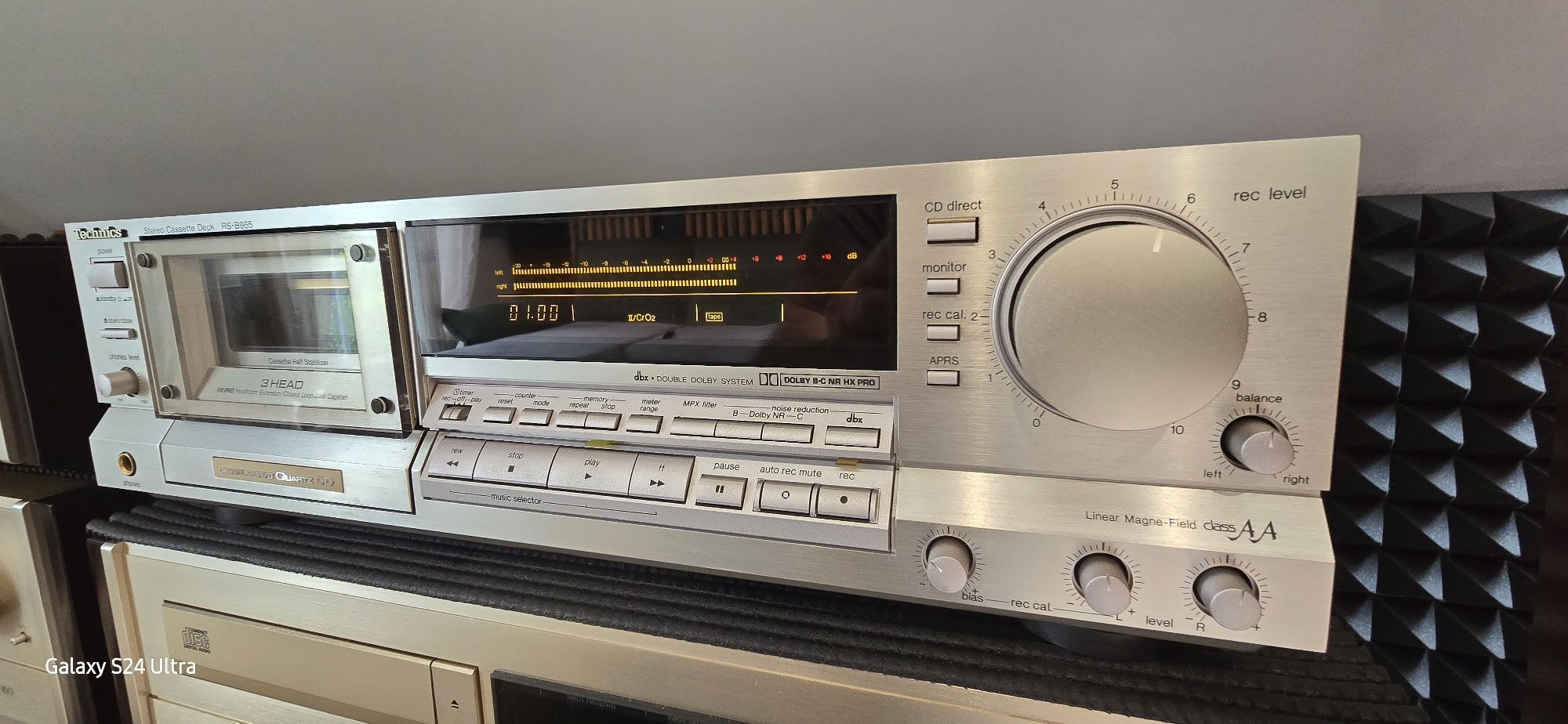 Deck technics rs-b965 szampański