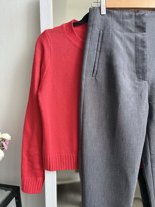 Комплект штани сірі Zara і светр розмір М