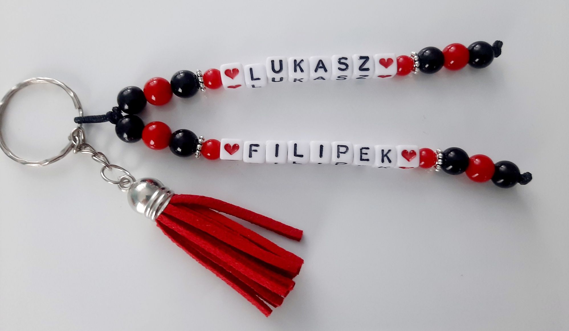 Breloczek z imieniem lub własnym tekstem