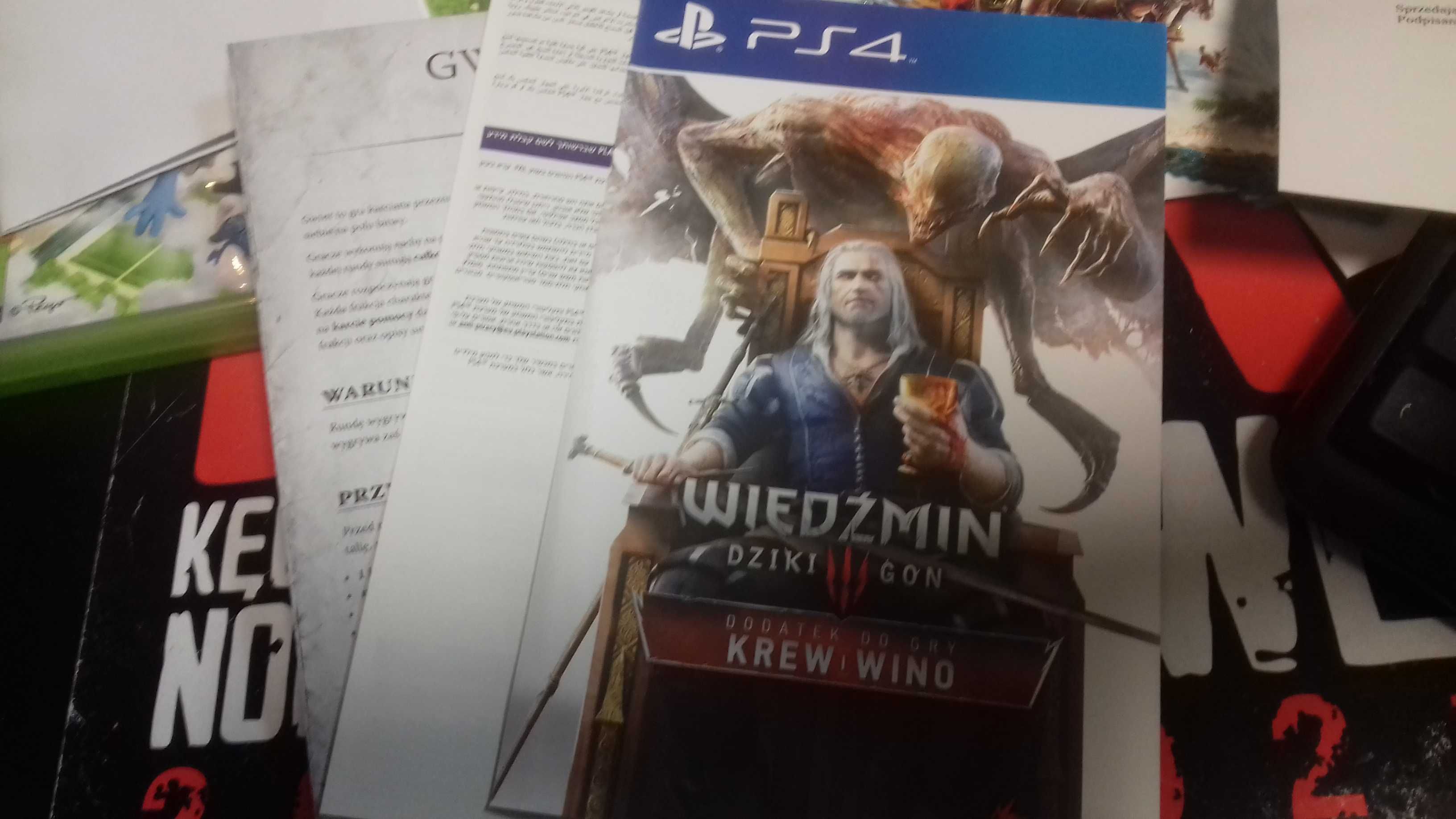 Wiedźmin krew i wino ps4, sklep Tychy, WYMIANA