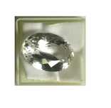 27.3 Ct  Szafir Biały - Montana ,  21 mm  na pierścionek, do zawieszki