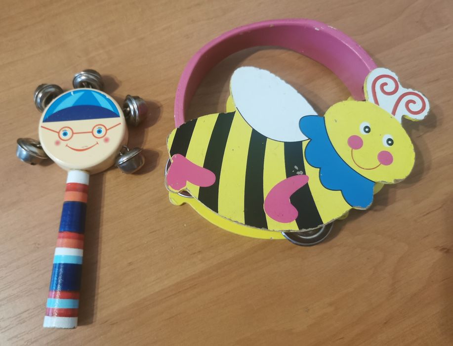 Дерев'яні іграшки, брязкільця