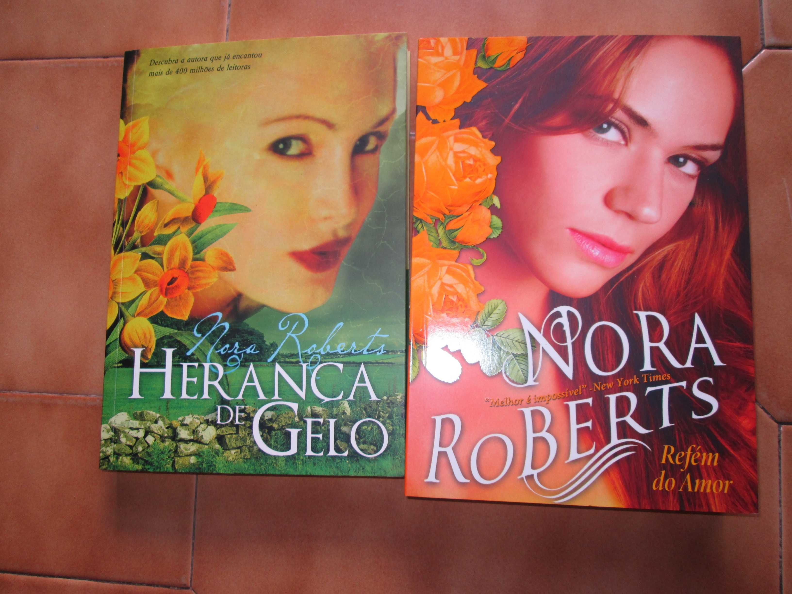 5 livros da famosa escritora " Nora Roberts