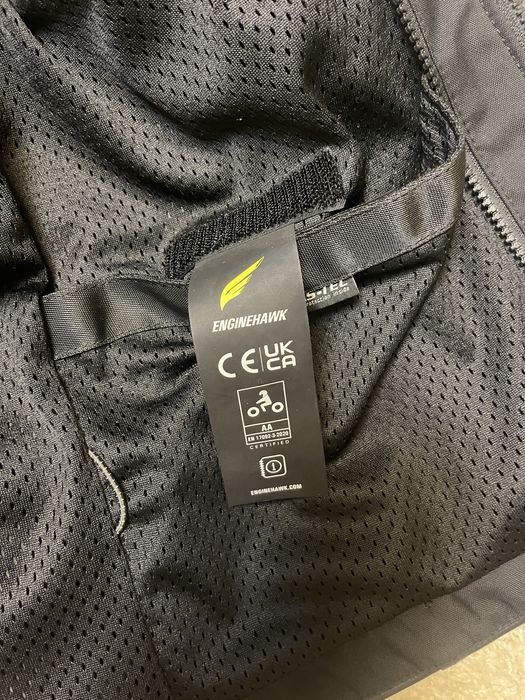 Шкіряна мото куртка Enginehawk. 50 Cal karnage iдеал М