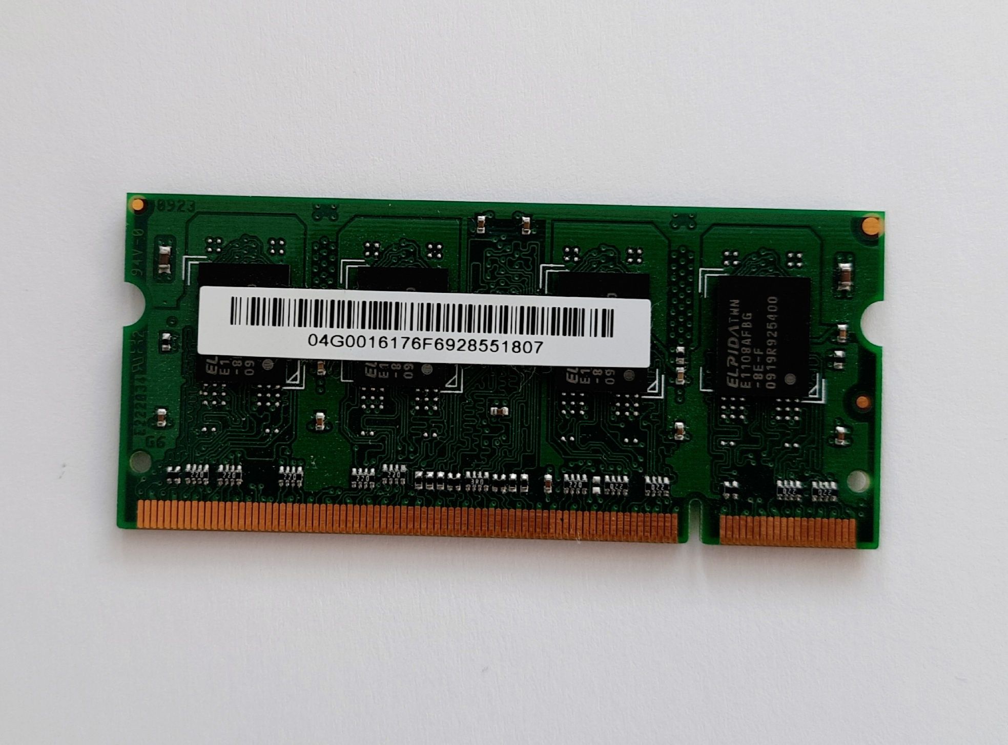 Pamięć RAM DDR2 1GB 800MHz  SO-DIMM do laptopa